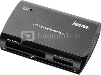 Hama USB 2.0 Card Reader 65in1 49009