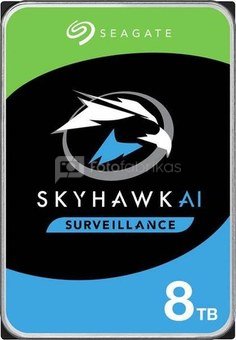 HDD|SEAGATE|SkyHawk|8TB|SATA 3.0|256 MB|7200 rpm|3,5"|ST8000VE001
