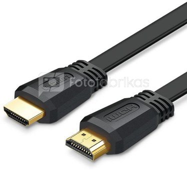 HDMI Flat Cable, UGREEN ED015, 4K, 3m (Black)