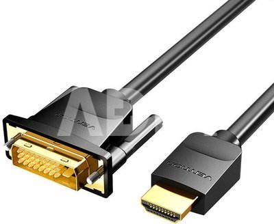 HDMI to DVI Cable 5m Vention ABFBJ (Black)