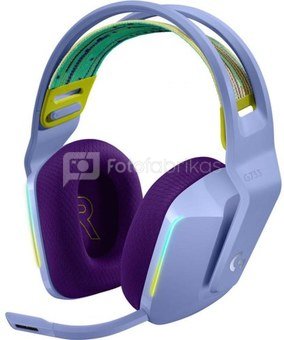 Logitech G733 Wireless Lightspeed Headset Lilac 981-000890