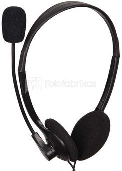 Gembird MHS-123 Stereo headset, Black