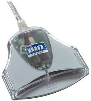 HID OMNIKEY® 3021 NEUTRAL, no Logo, USB 2.0, Type A plug, AVR, bulk packed