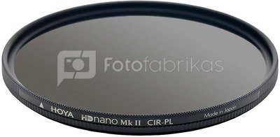 Hoya HD Nano MK II Pol circular Filter 72mm