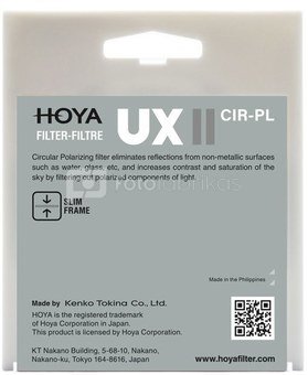 Hoya circular UX II Pol Filter 58mm