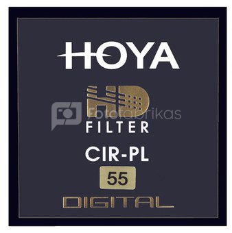 Filtras HOYA Pol circular HD 55 mm