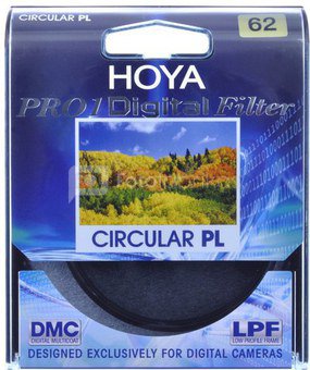 Filtras HOYA Pol circular Pro 1 Digital 62 mm