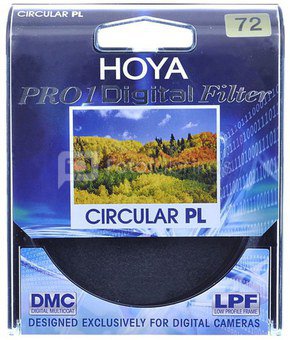 Filtras HOYA Pol circular Pro 1 Digital 72 mm