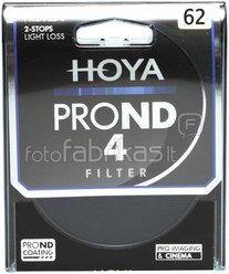 Hoya PRO ND 4 62 mm