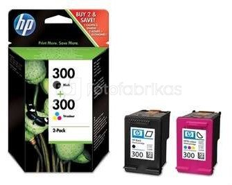 HP 300 ink combo pack black/tri-color BL