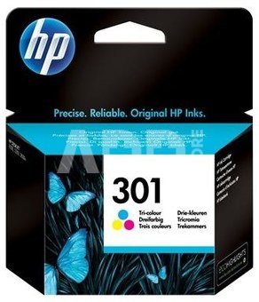 HP no.301 Tri-color Ink Cartridge (165pages)