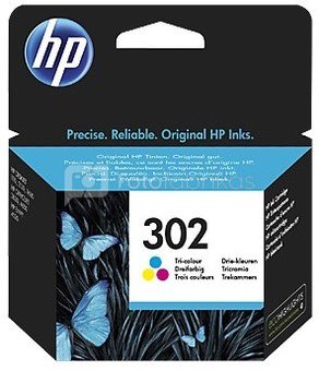 HP 302 Tri-color Ink Cartridge Blister