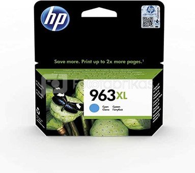HP Inc. Cartridge for an inkjet printer 963XL Cyan 3JA27AE
