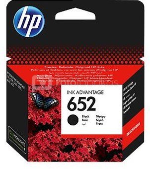 HP 652 Black Original Ink Advantage Cart