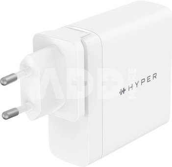 Hyper HyperJuice PD3.1 140 W 3-port GaN Wall-Charger - w 2m USB-C to C PD3.1 cable & Travel Adapters