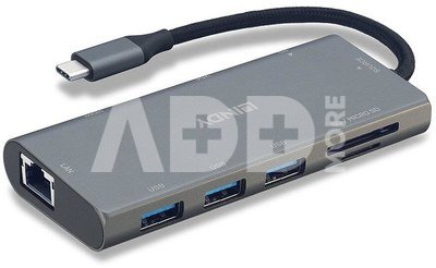 I/O DOCKING STATION USB3.2/HDMI//RJ45/VGA 43278 LINDY