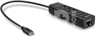 I/O HUB USB3.1 & LAN ADAPTER/43249 LINDY