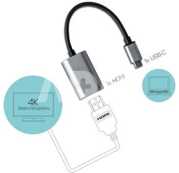 i-tec Adapter USB-C 3.1 - HDMI 4K Ultra HD 60Hz copmatible with Thunderbolt 3