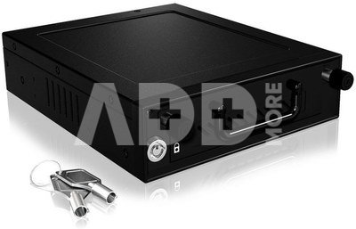RaidSonic ICY BOX IB-148SSK-B 5,25 Mob. Rack f 2,5 /3,5 HDDs