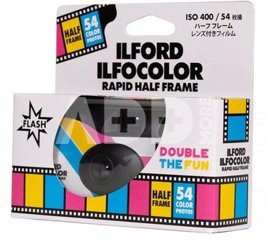 Ilford Ilfocolor Rapid Half Frame Single Use Camera 400-54