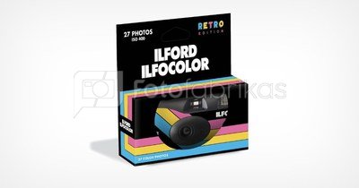 Ilford Ilfocolor Rapid Retro Single Use Camera 27 exp