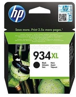 HP C2P23AE ink cartridge black No. 934 XL