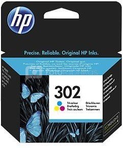 HP F6U65AE Tri-color Original Ink Cartridge No. 302