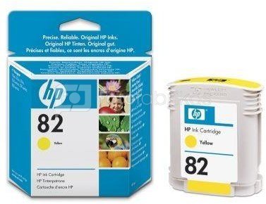 HP C 4913 A ink cartridge yellow No. 82