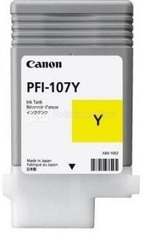 Canon PFI-107 Y ink yellow