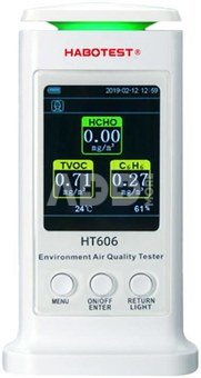 Inteligentní detektor kvality vzduchu Habotest HT606