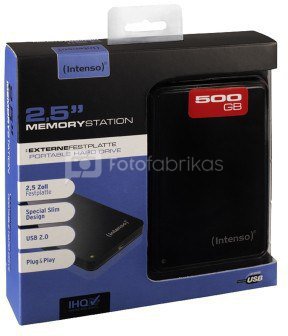 Intenso Memorystation 500GB 2,5 USB 2.0 black