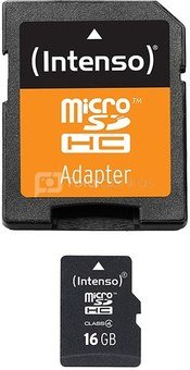 Intenso Micro SDHC 16GB Class4 3403470