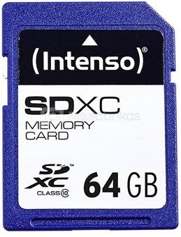 Intenso SDXC 64GB Class10 3411490