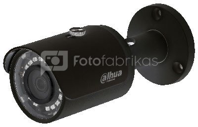IP kamera cilindr. 2MP, IR pašvietimas iki 30m, 1/2.7” 3.6mm 92°,DWDR,3-DNR, IP67, H.265, IVS, juoda