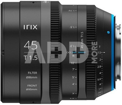 Irix Cine 45mm T1.5 for Fuji X (Metric)