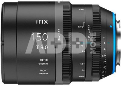 Irix Cine Lens 150mm Macro 1:1 T3.0 for Fuji X (Metric)