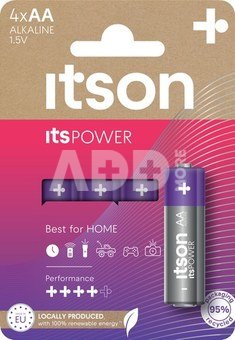 itson itsPOWER battery Alkaline LR6IPO/4CP