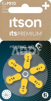 itson itsPREMIUM hearing aid battery PR10IT/6RM