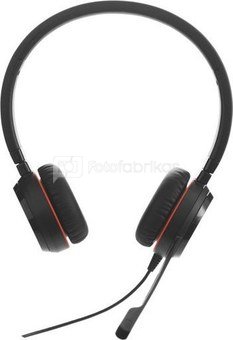 Jabra Evolve20 Stereo MS + Leatherette Ear Cushi