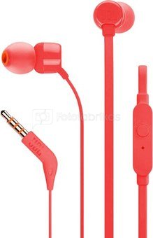 JBL headset T110, red