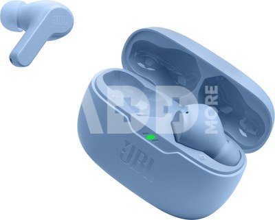 JBL wireless earbuds Wave Beam, blue