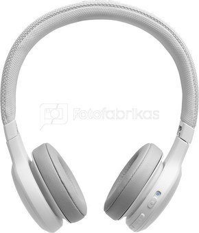 JBL wireless headset Live 400BT, white