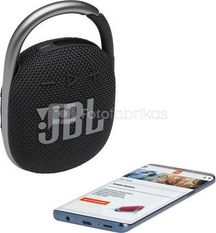 JBL wireless speaker Clip 4, black