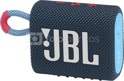 JBL wireless speaker Go 3 BT, dark blue