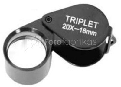Jewelry Magnifier Triplet 20x 18mm