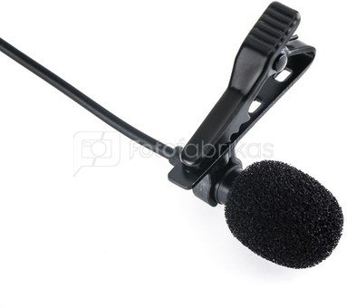 JJC KM 01D Dual Head Lavalier Microphone