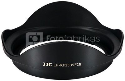 JJC LH RF1535F28 Zonnekap Zwart