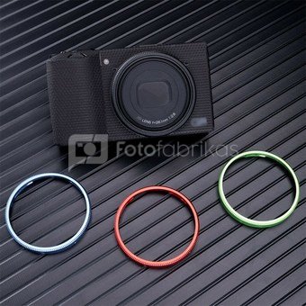 JJC RN GR3X RED Lens Decoration Ring for Ricoh GRIIIx