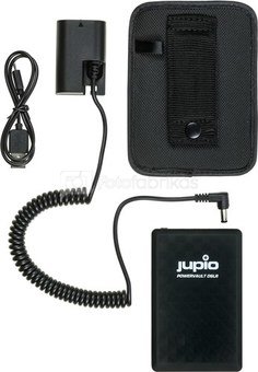 Jupio PowerVault DSLR LP-E8-28 Wh 8.4V powerbank ar LP-E8 dummy bateriju
