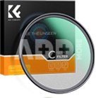 K&F 62MM C Series Black Mist Filter 1/8, Ultra-thin multilayer Green Coating